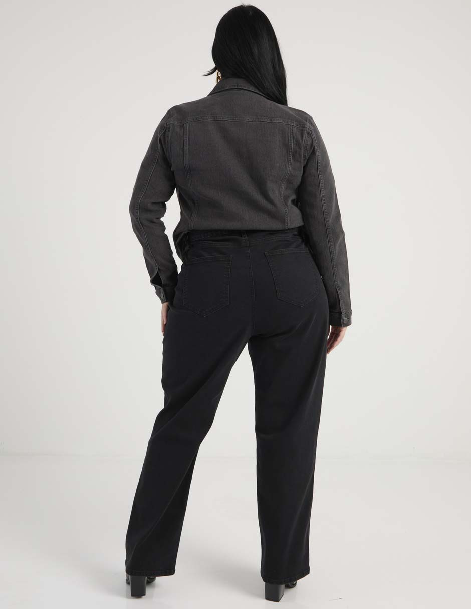Jeans straight para mujer 4