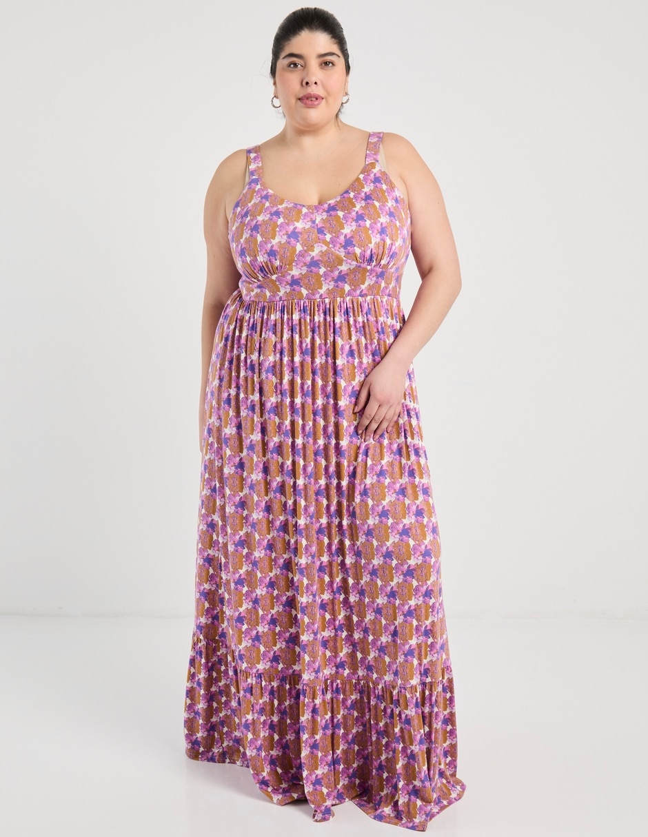 Vestido largo casual para mujer