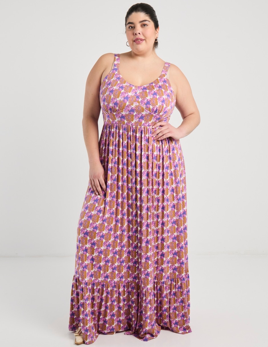 Vestido largo casual para mujer 5