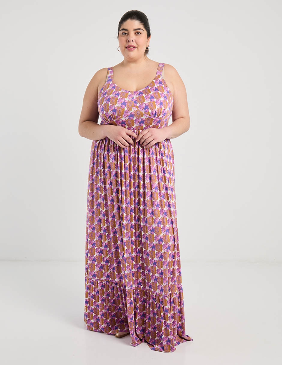 Vestido largo casual para mujer