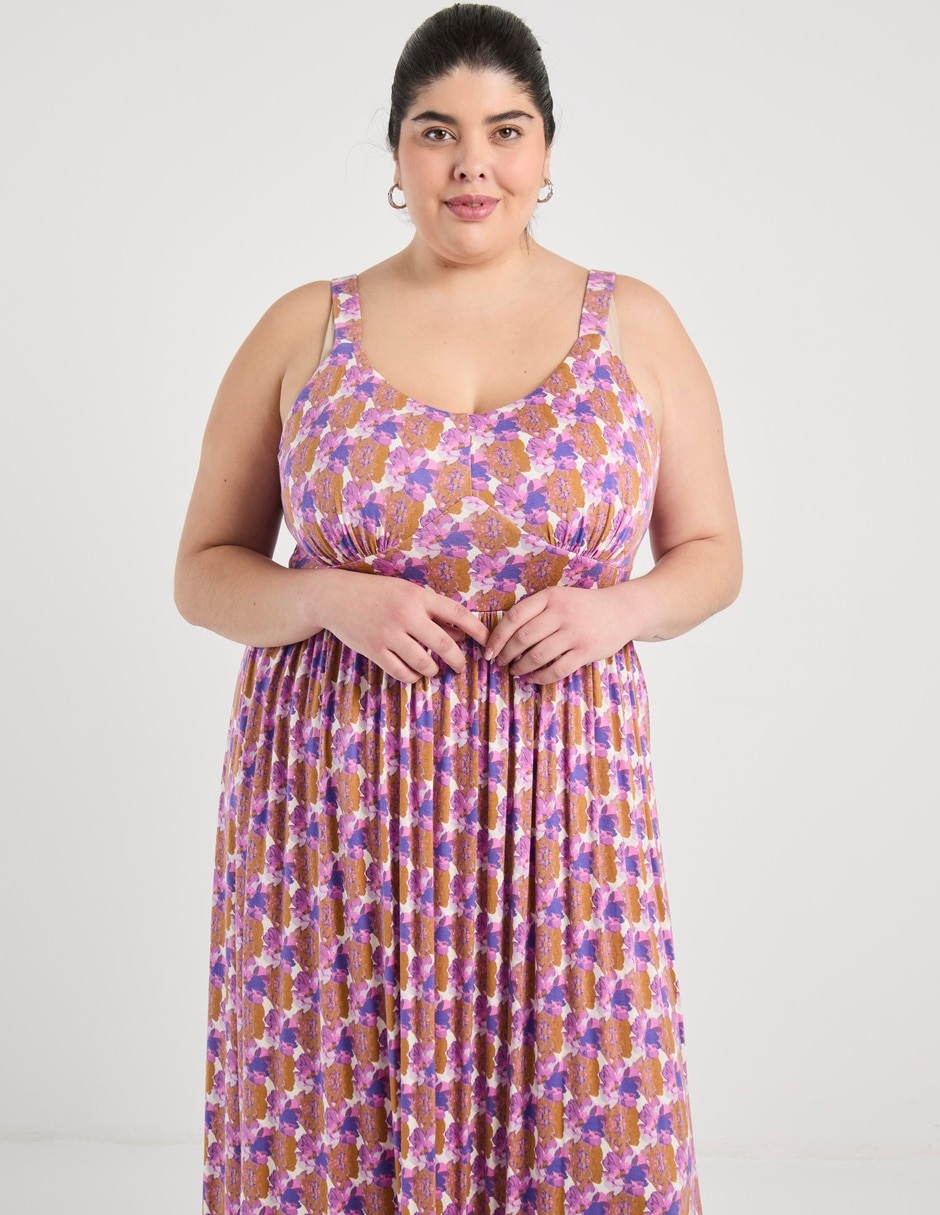 Vestido largo casual para mujer