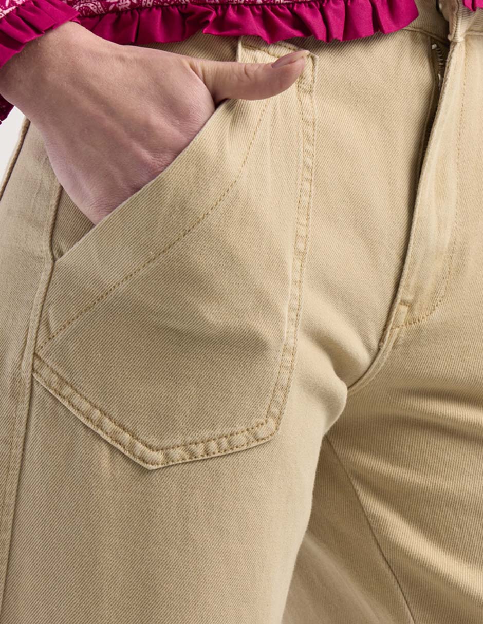 Jeans capri straight para mujer 7