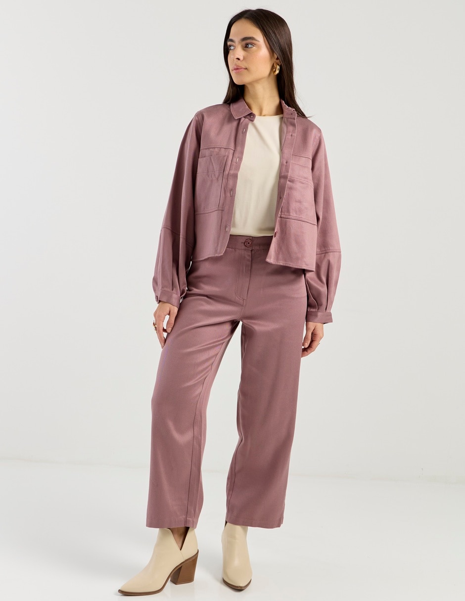 Pantalón relaxed slim para mujer 6