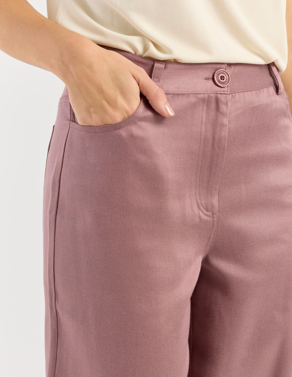 Pantalón relaxed slim para mujer 7