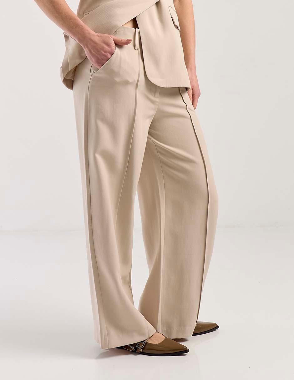 Pantalón relaxed straight para mujer 1
