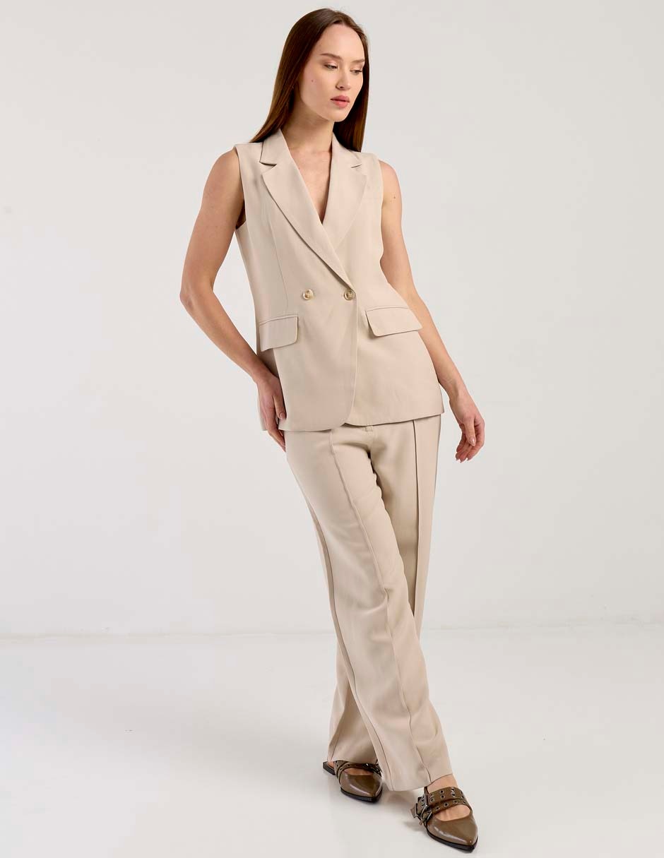 Pantalón relaxed straight para mujer 6