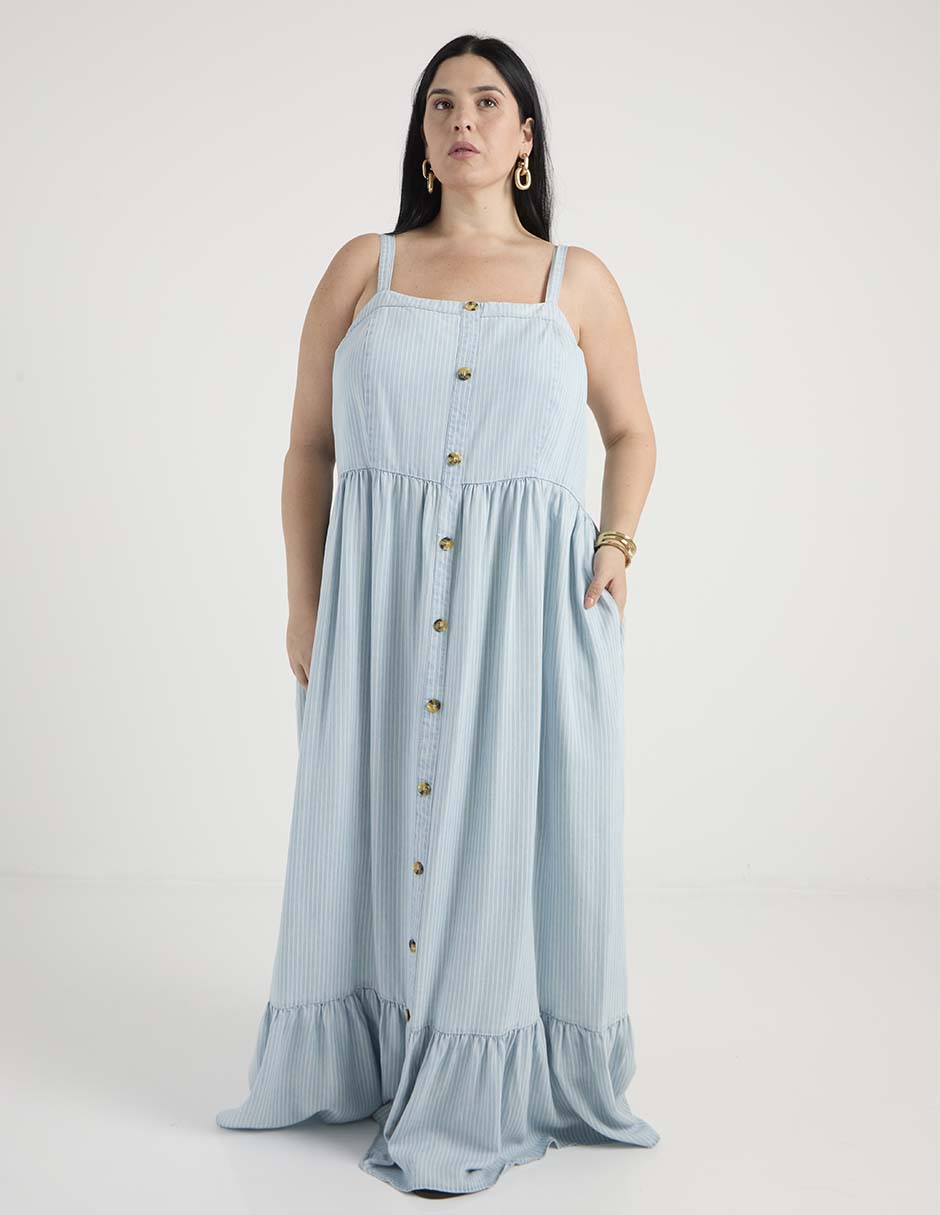Vestido maxi casual para mujer Vestido maxi casual para mujer