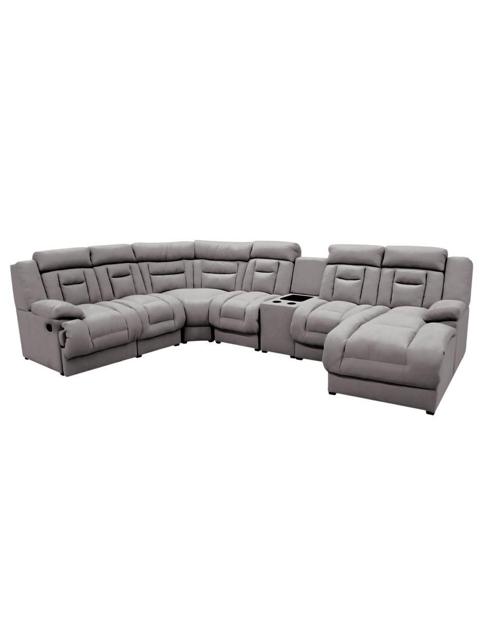 Sala modular Marise de velvet 5