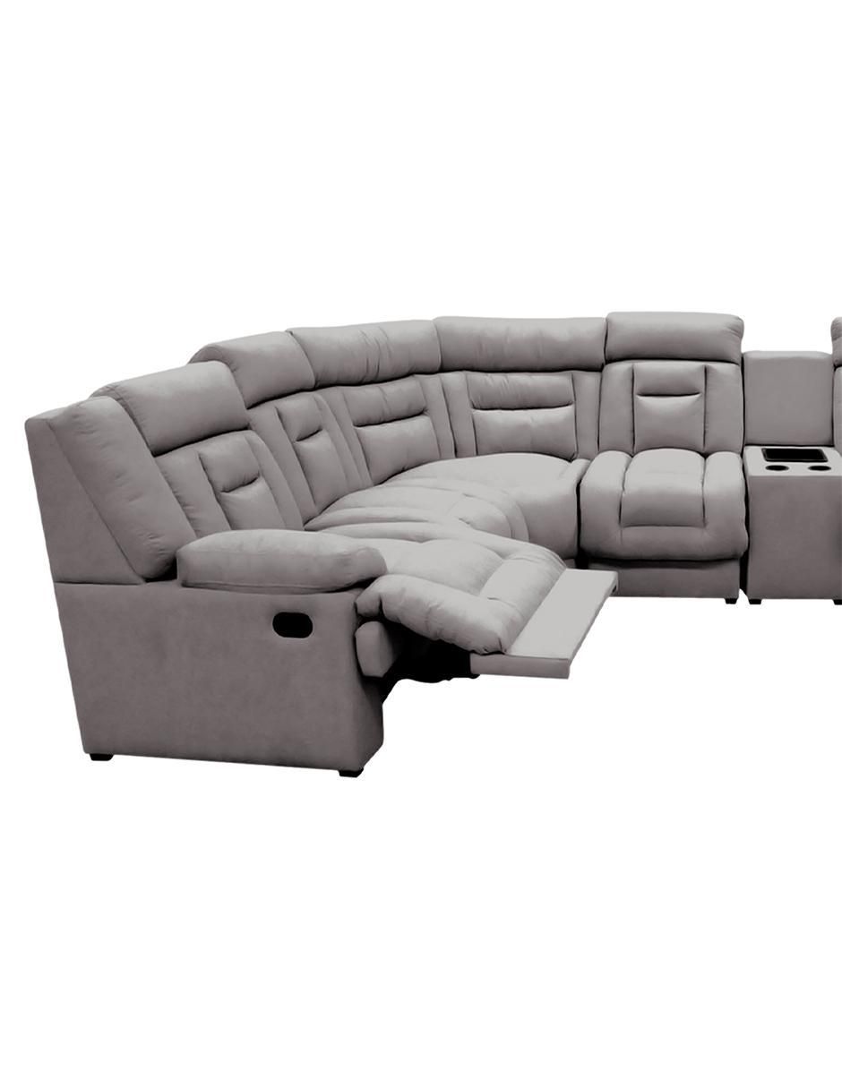 Sala modular Marise de velvet