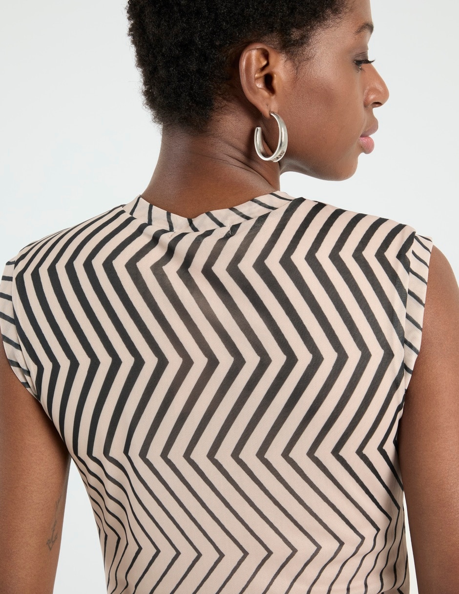 Vestido crop casual para mujer