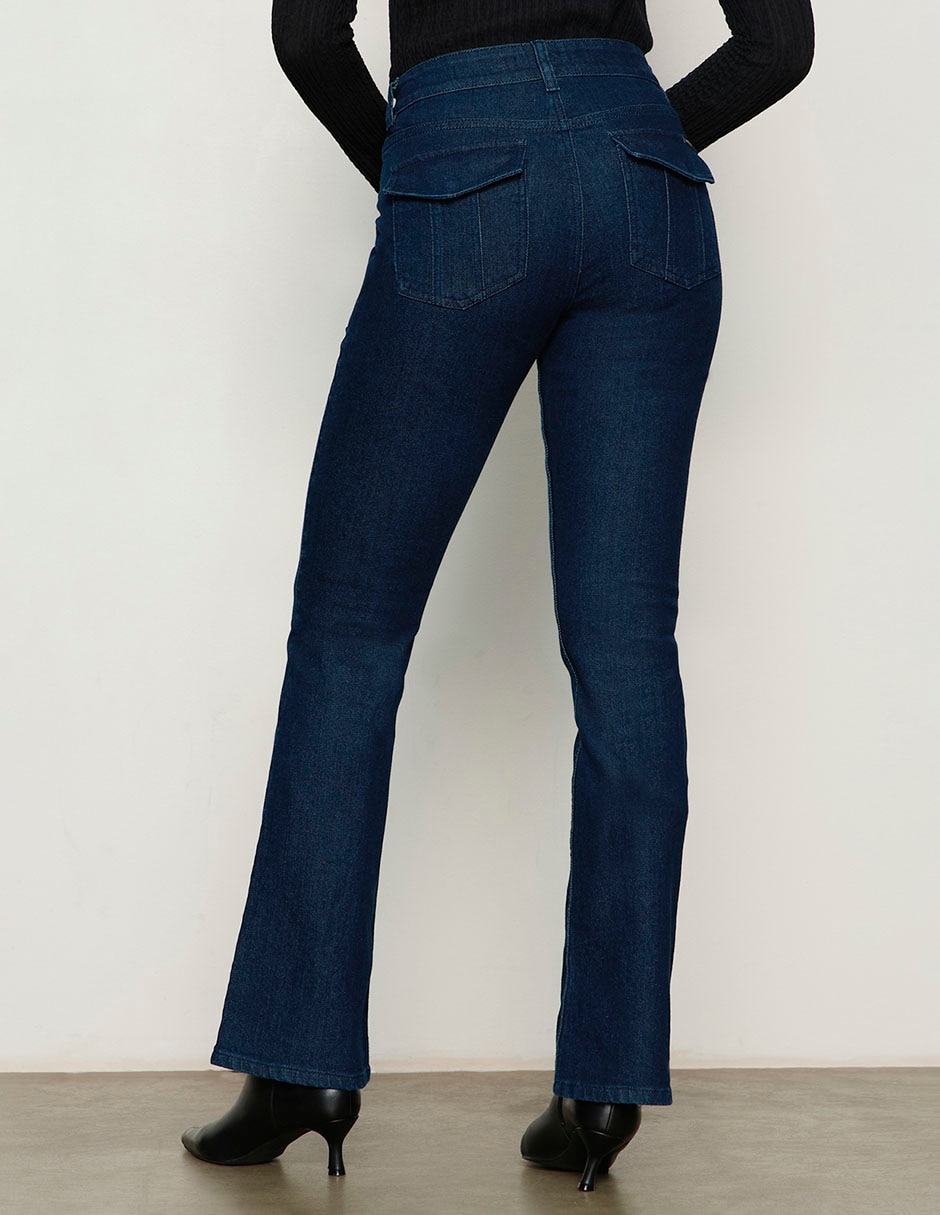 Jeans bota para mujer 5