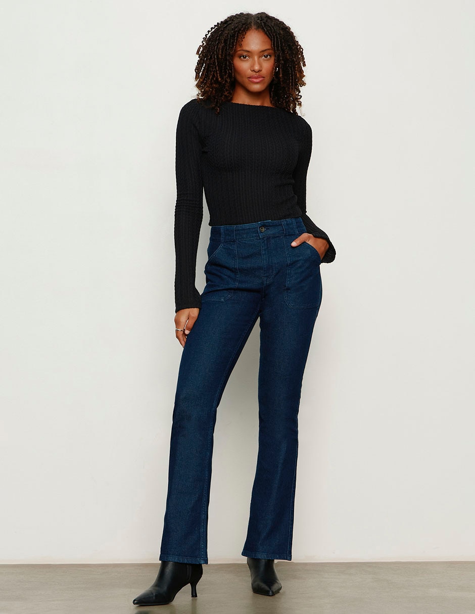 Jeans bota para mujer 2