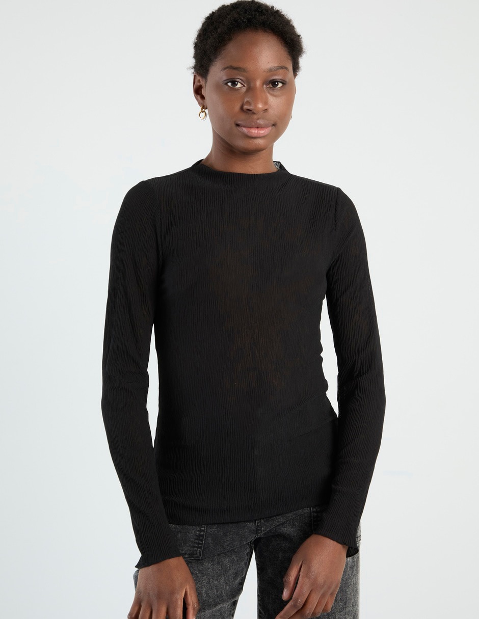 Blusa manga larga para mujer 1
