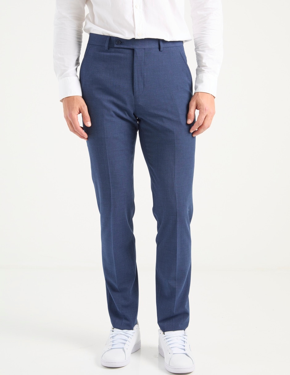Pantalón de vestir slim para hombre 1