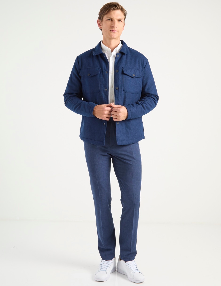 Pantalón de vestir slim para hombre 6