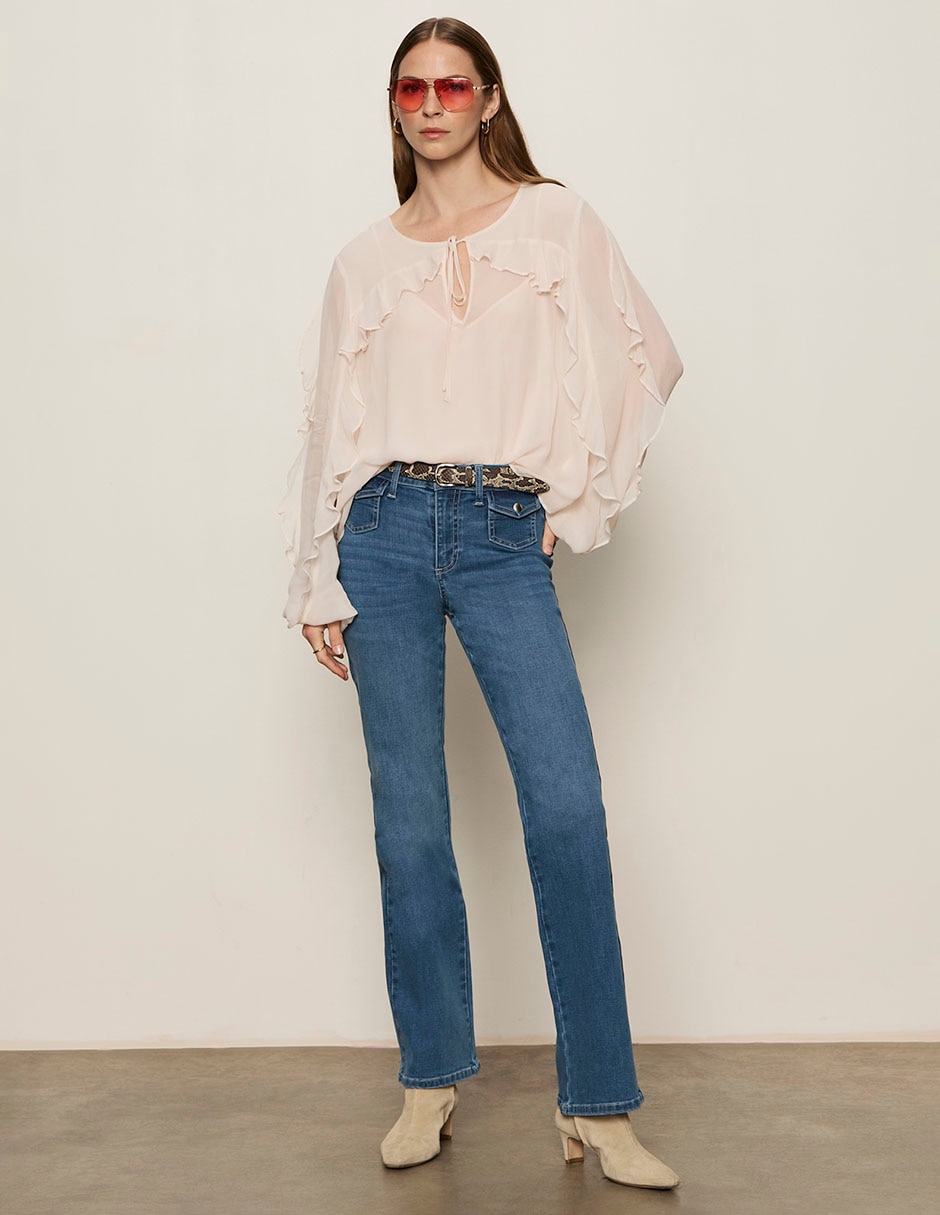 Blusa manga larga para mujer 9