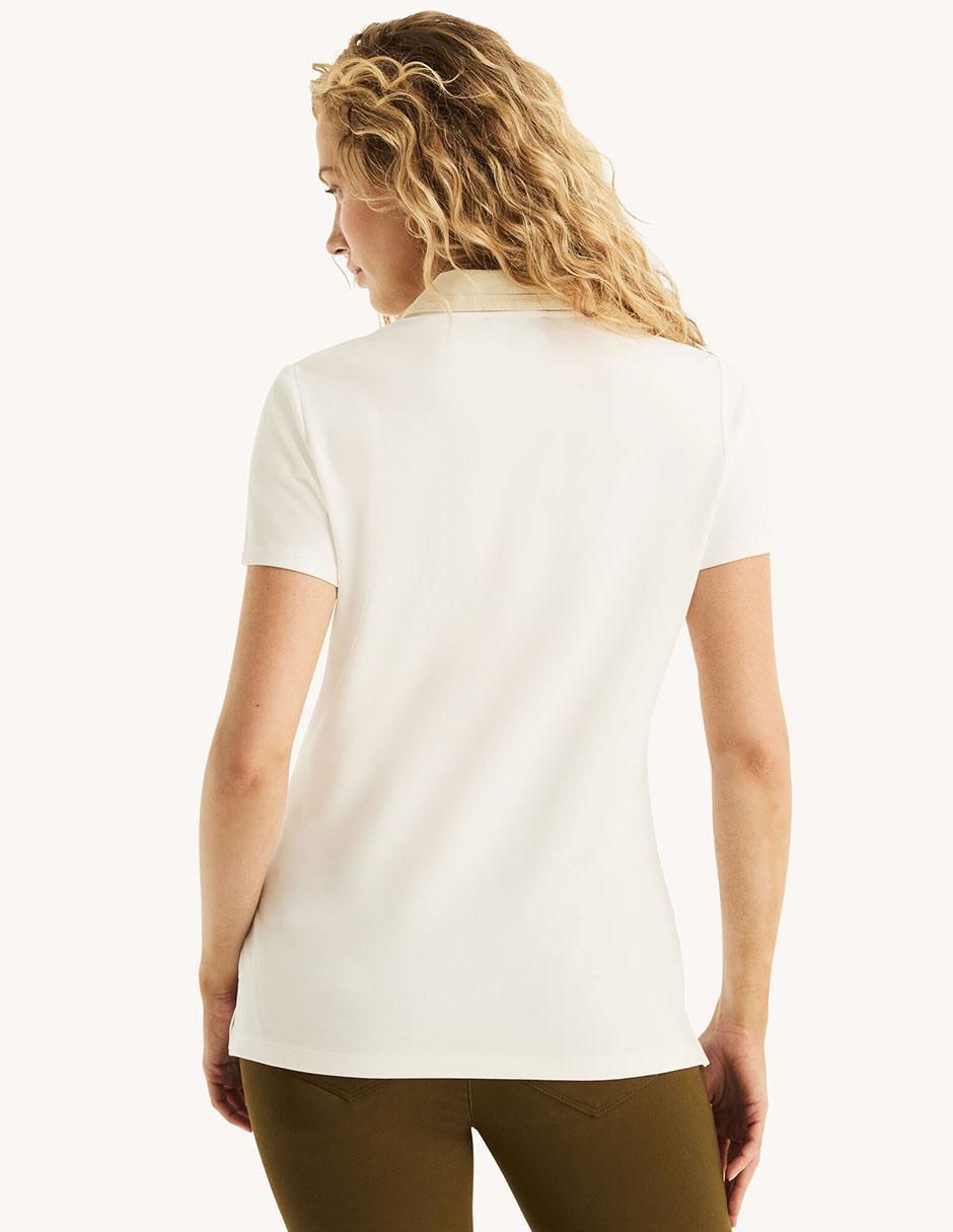 Playera tipo polo para mujer 5
