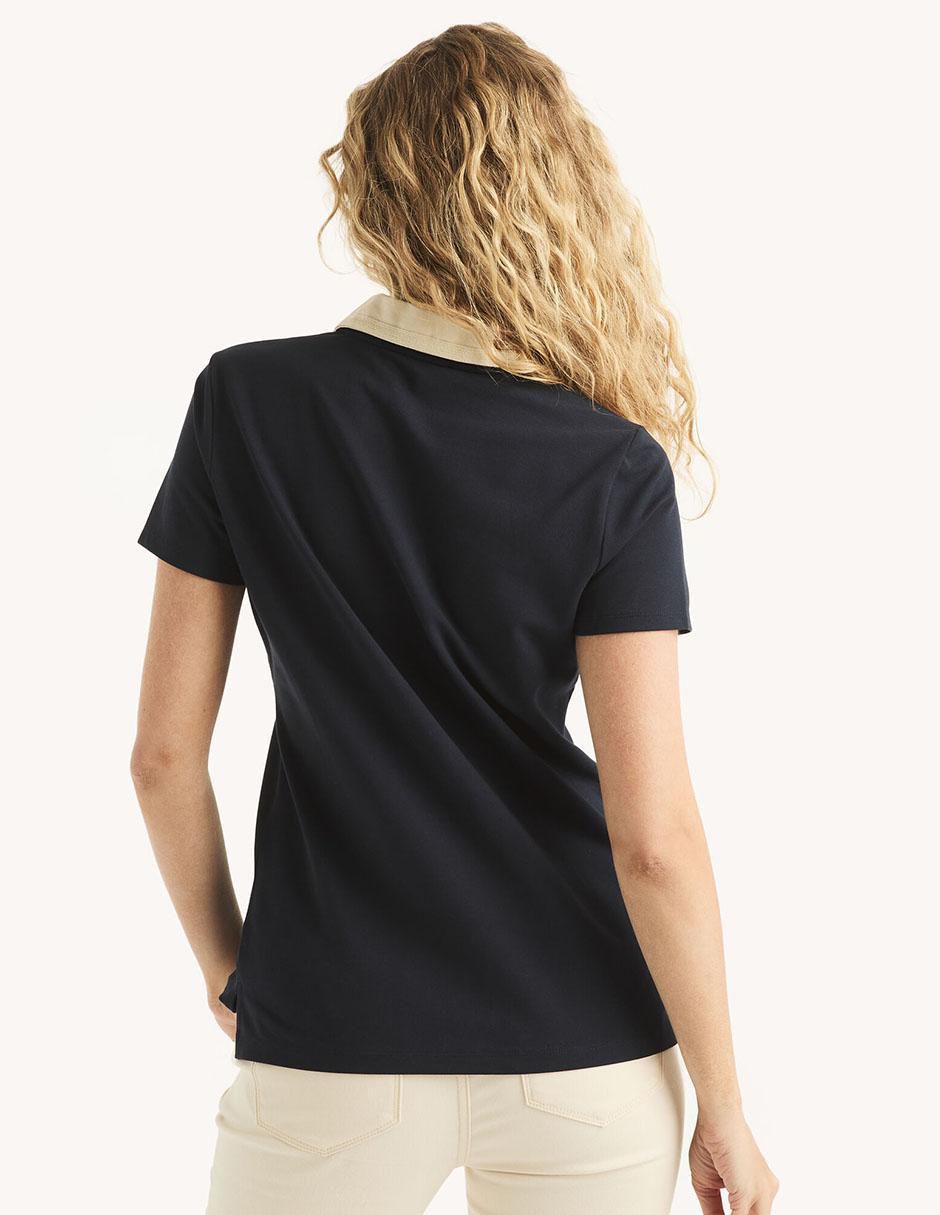 Playera tipo polo Nautica para mujer