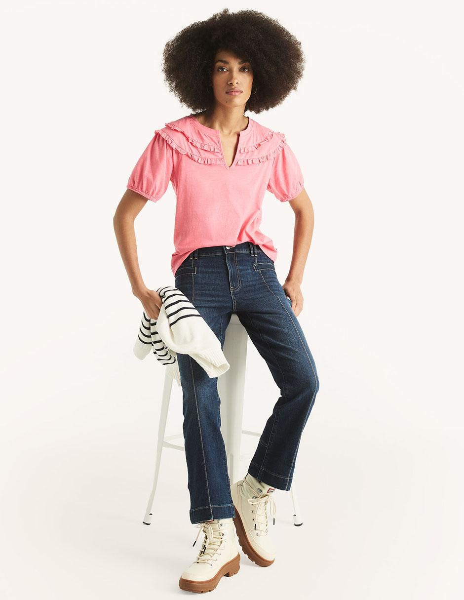 Top Nautica cuello V