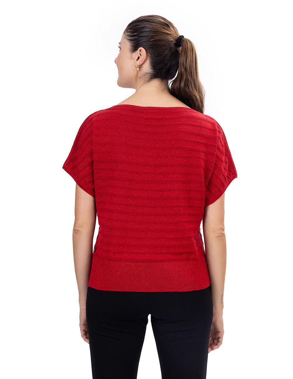 Blusa Nautica manga corta para mujer
