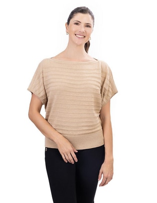 Blusa Nautica manga corta para mujer