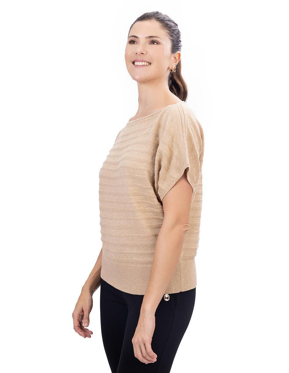 Blusa Nautica manga corta para mujer