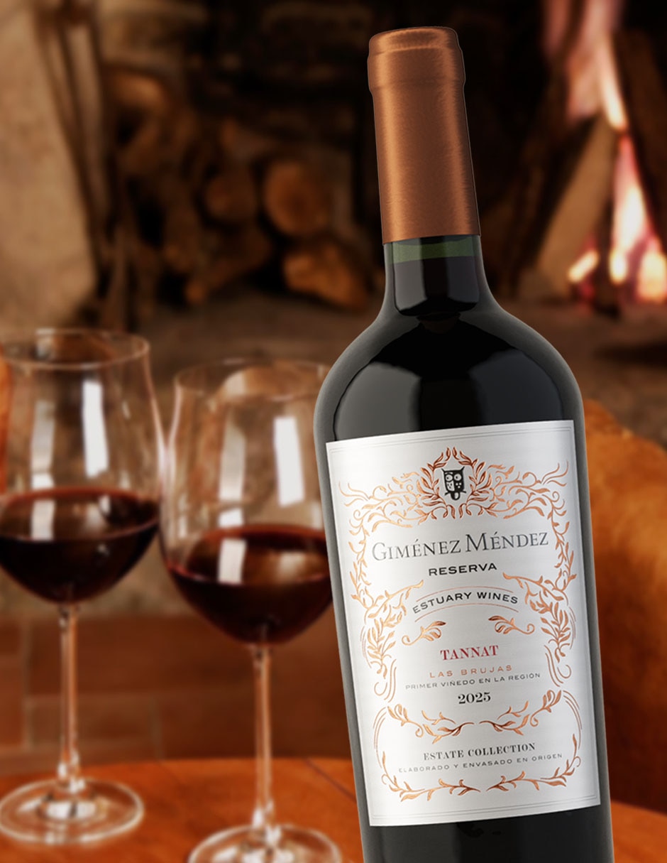 Vino Tinto Giménez Méndez Reserva Estate Collection Tannat 750 ml