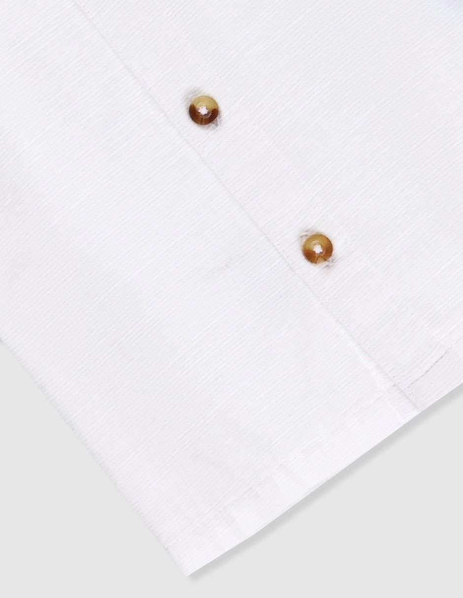 Camisa casual de algodón manga corta para bebé niño 4
