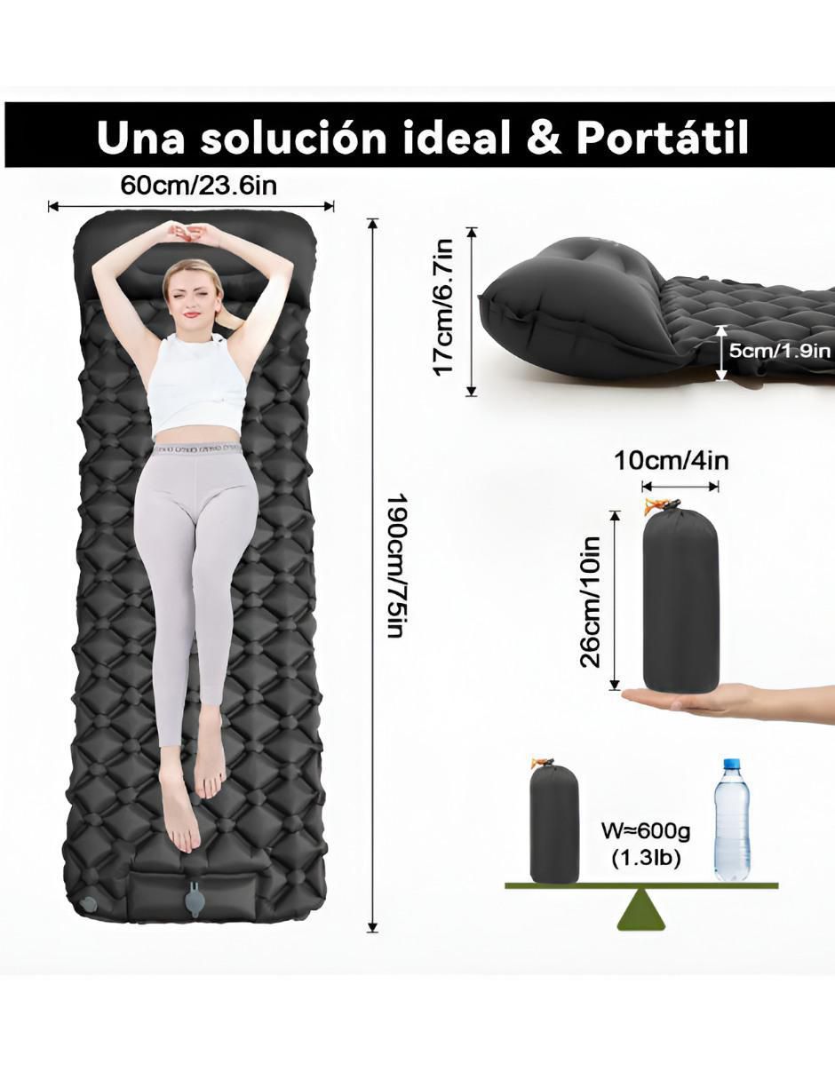 Colchón inflable Xtllar4629 tight top sin colchoneta 4