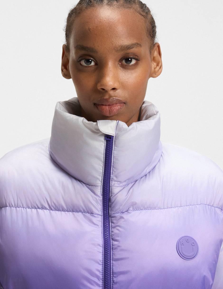 Chamarra acolchada impermeable para mujer 4