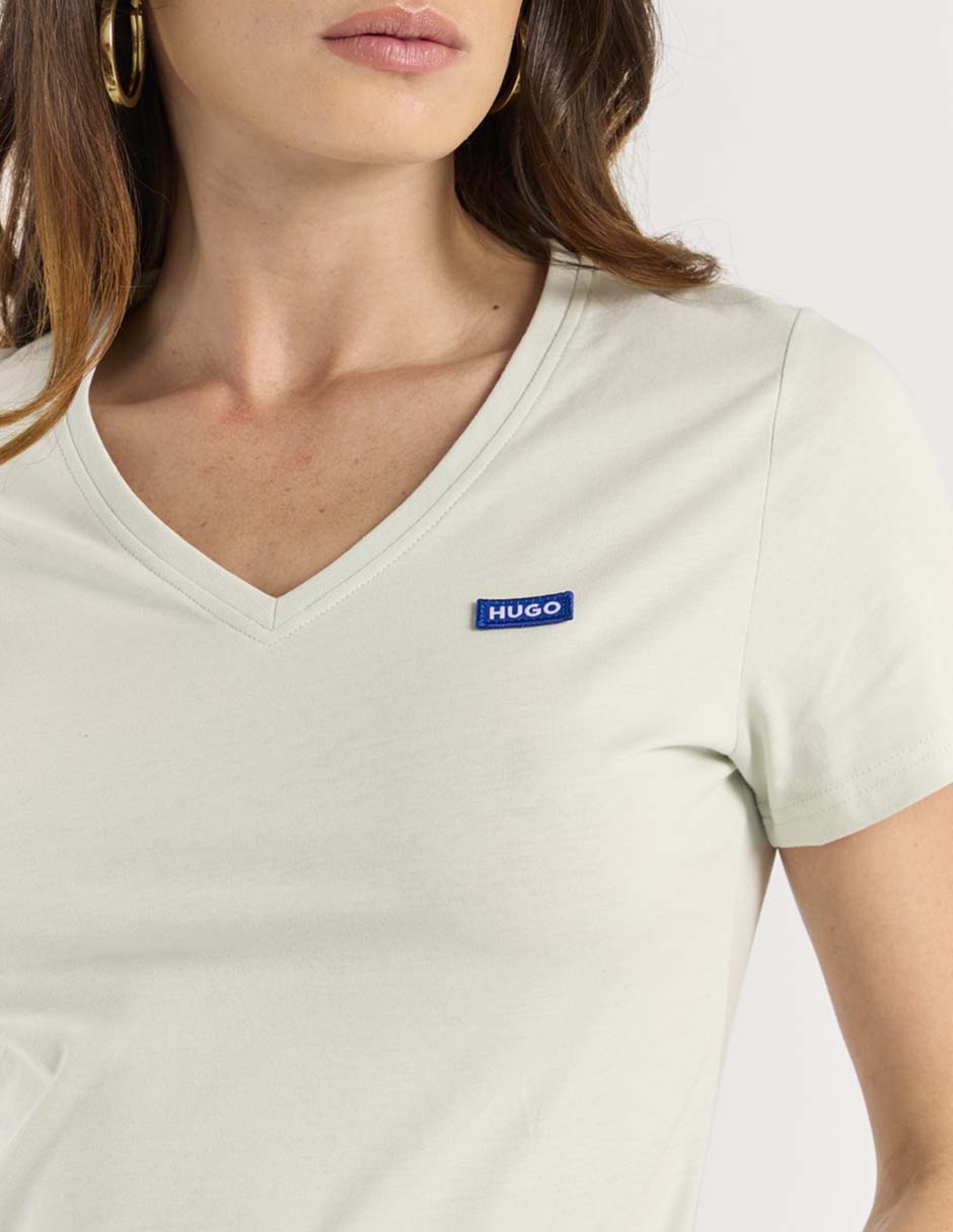 Playera manga regular para mujer 4