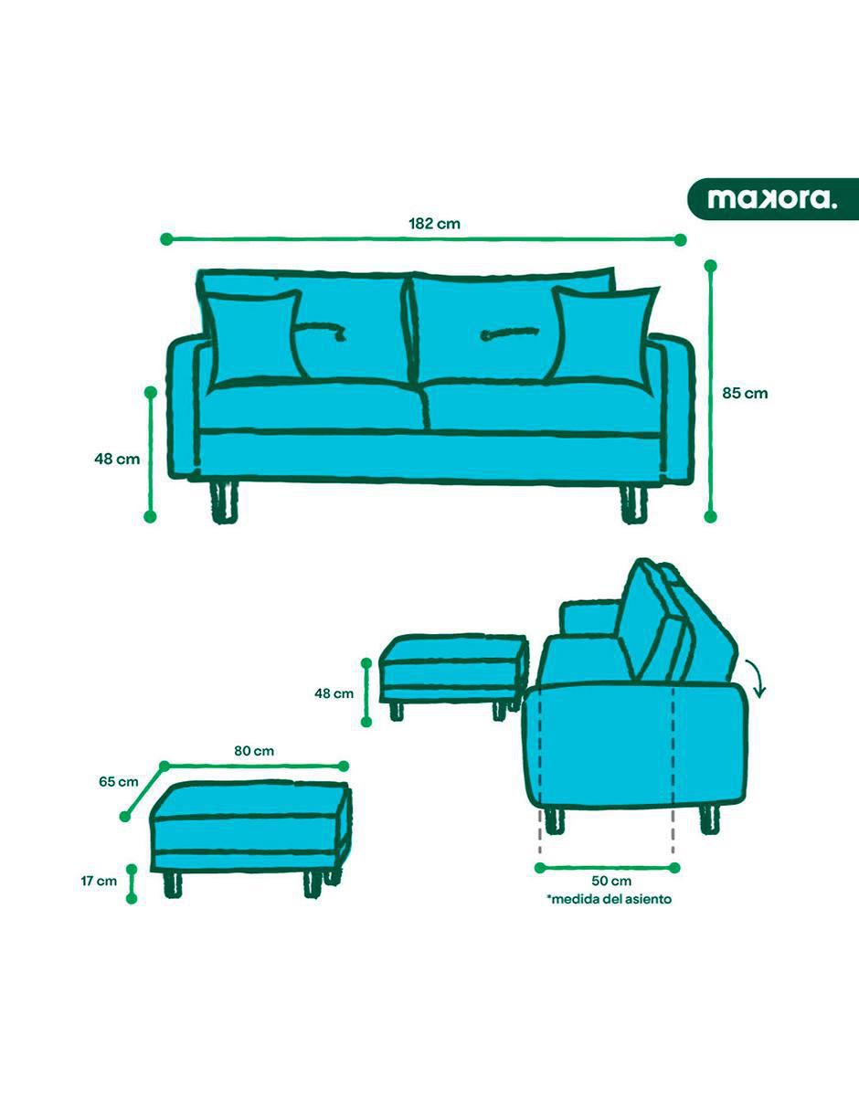 Sala modular de lino 8
