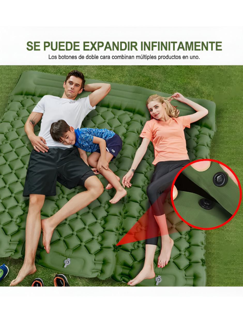 Colchón inflable Xtllar4634 colchoneta pillow top integrada 2