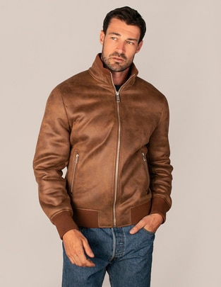 Chamarra casual con bolsillos para hombre