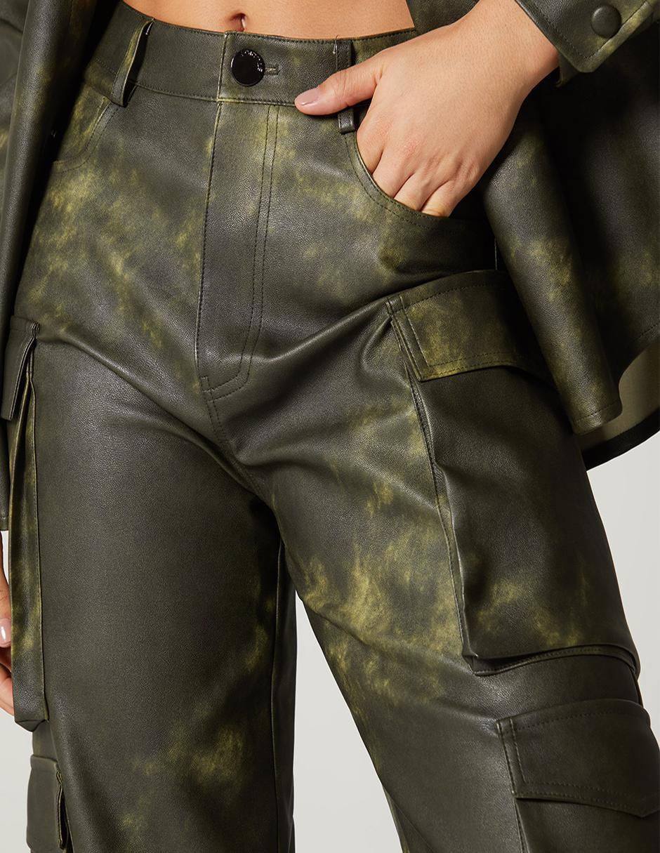 Pantalón cargo amplio para mujer