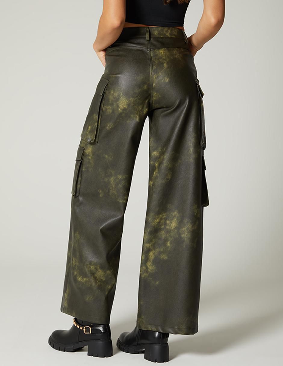 Pantalón cargo amplio para mujer