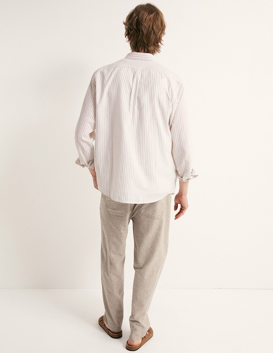 Camisa casual Sfera manga larga para hombre