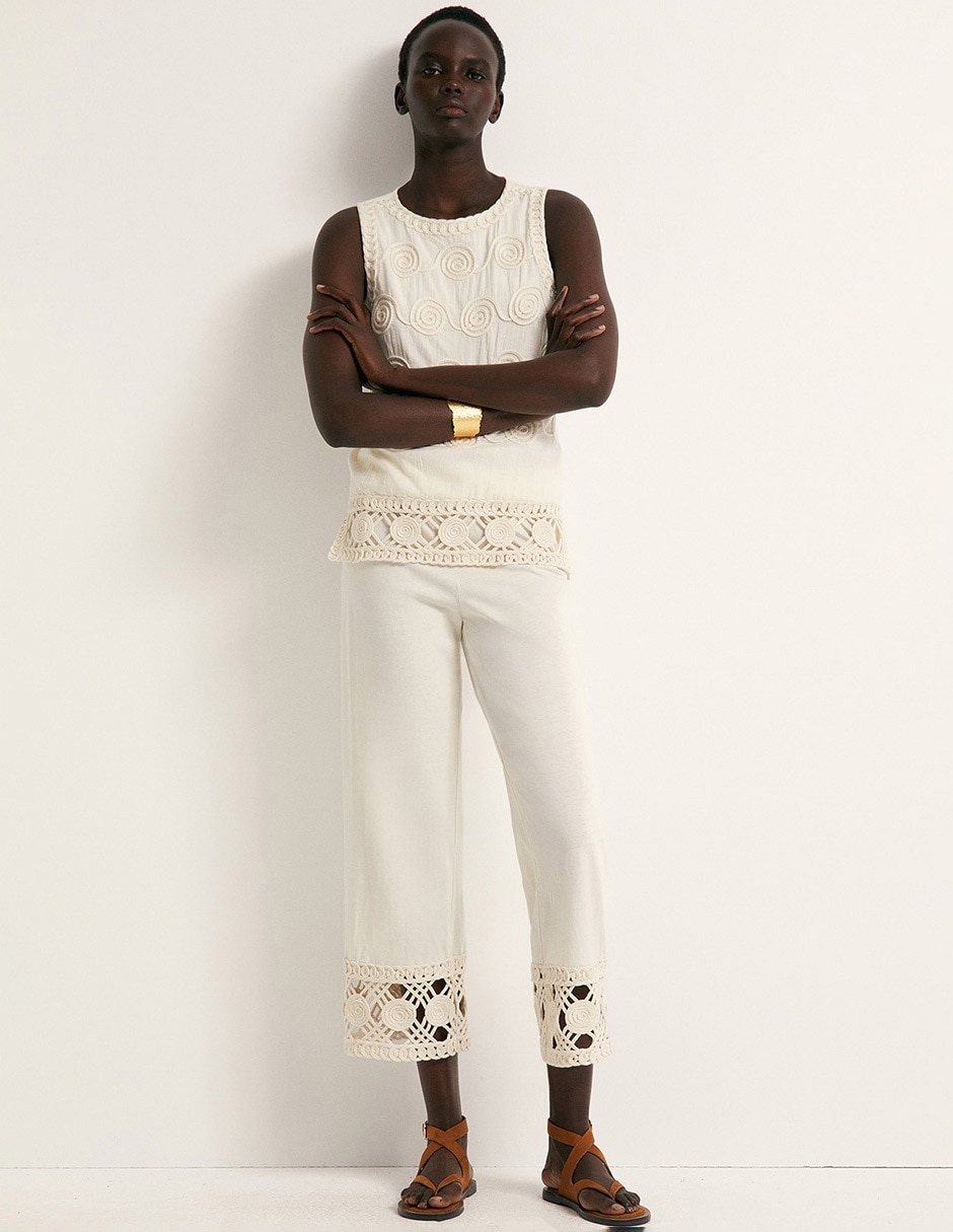 Pantalón coulotte para mujer Pantalón coulotte para mujer