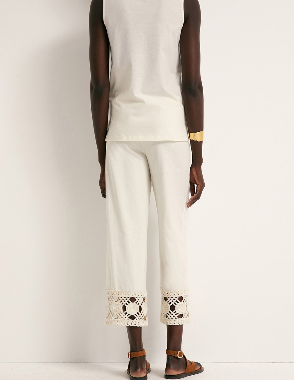 Pantalón coulotte para mujer 2