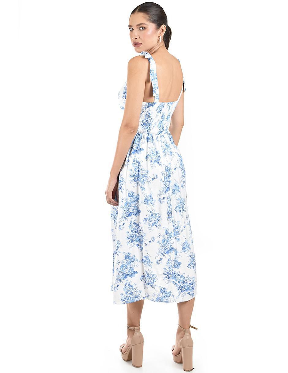 Vestido midi casual para mujer