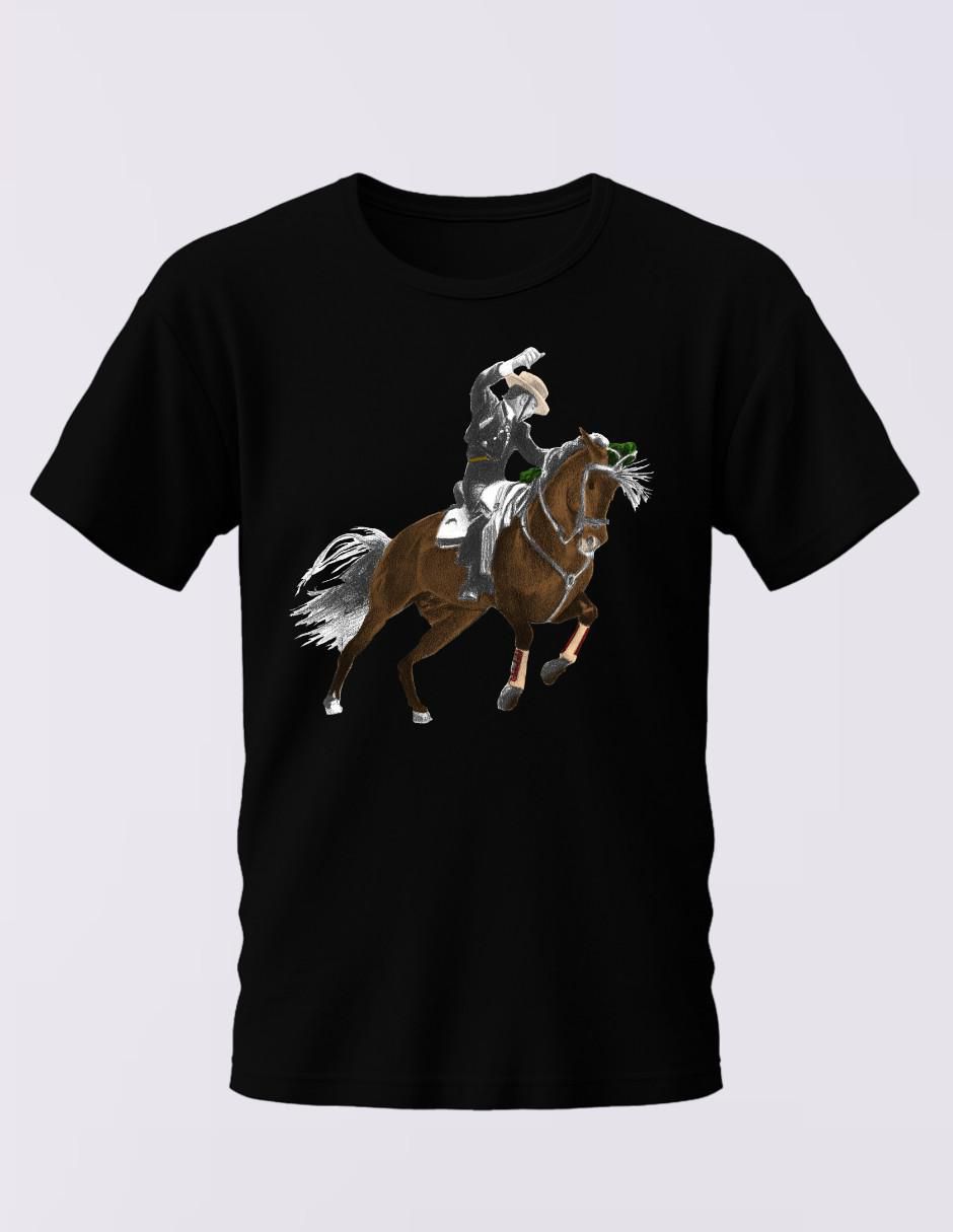Playera manga corta cuello redondo mujer 2