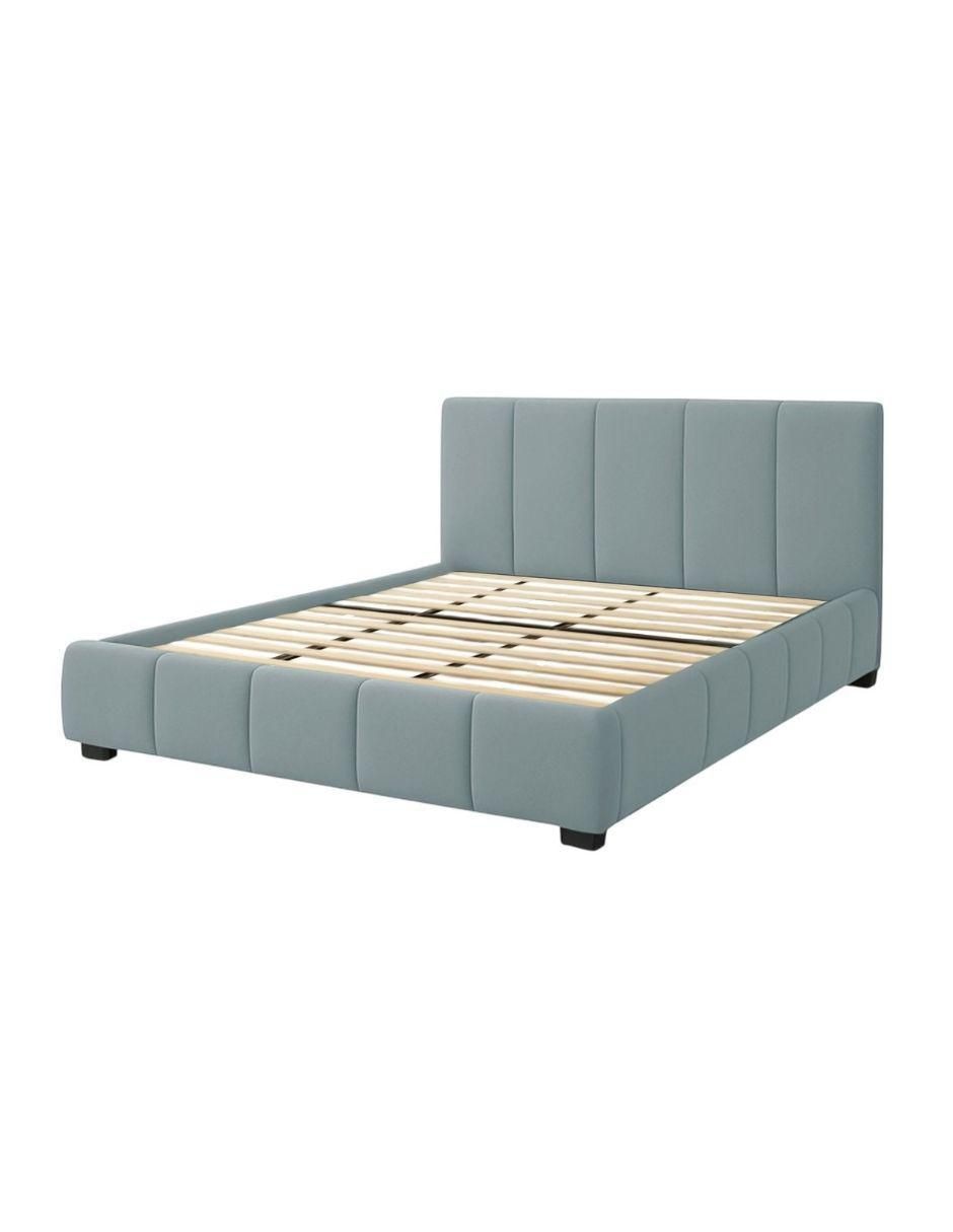 Cama acolchada de madera Cama acolchada de madera