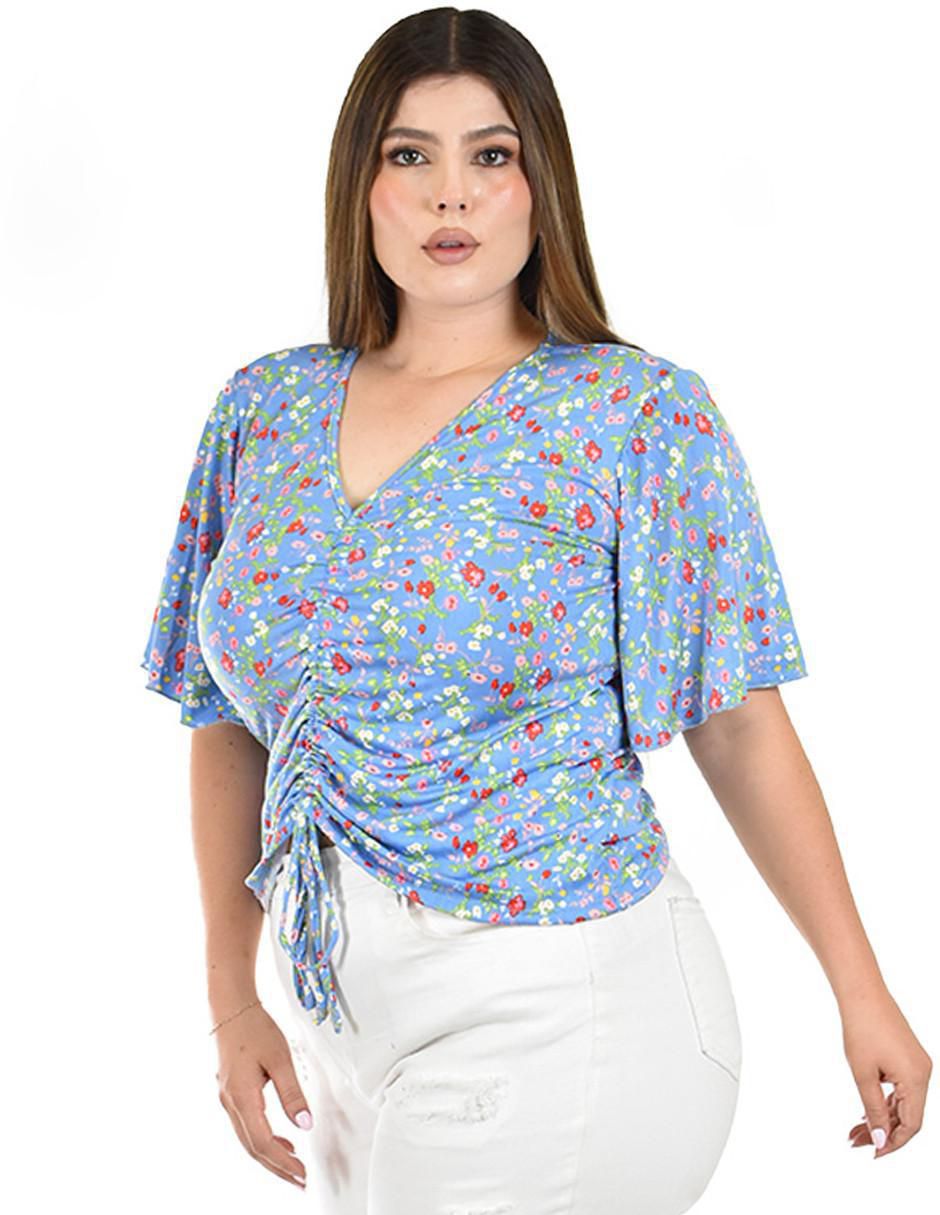 Blusa manga corta para mujer 6