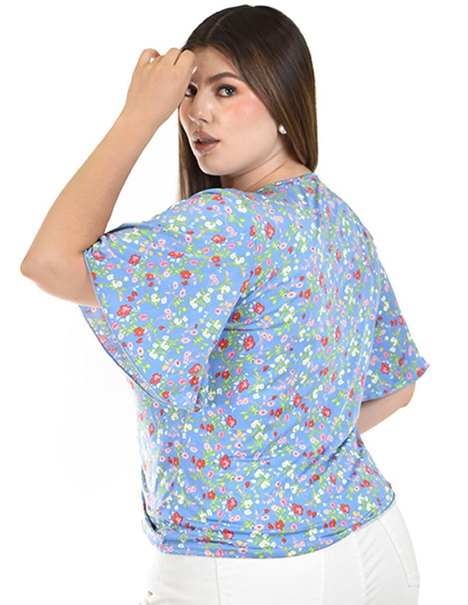 Blusa manga corta para mujer 8