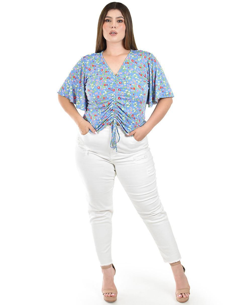 Blusa manga corta para mujer 9