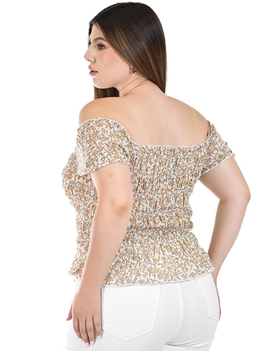 Blusa manga corta para mujer 7