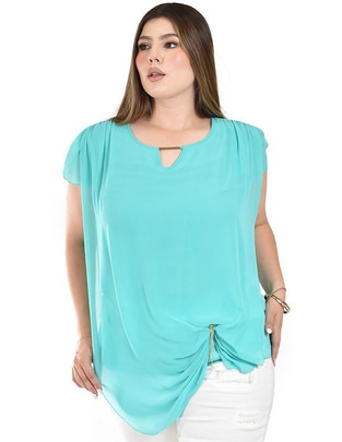 Blusa manga corta para mujer 1
