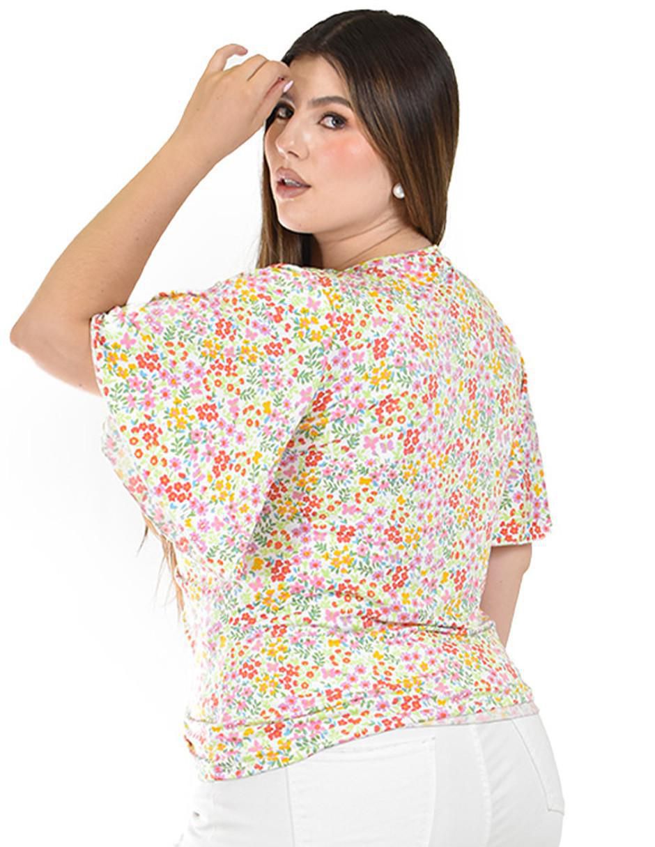 Blusa manga corta para mujer 7
