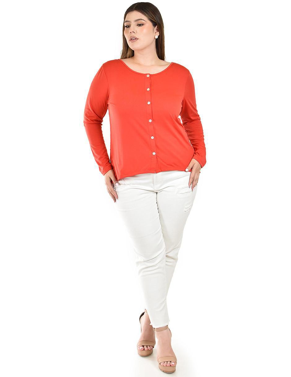 Blusa manga larga para mujer 10