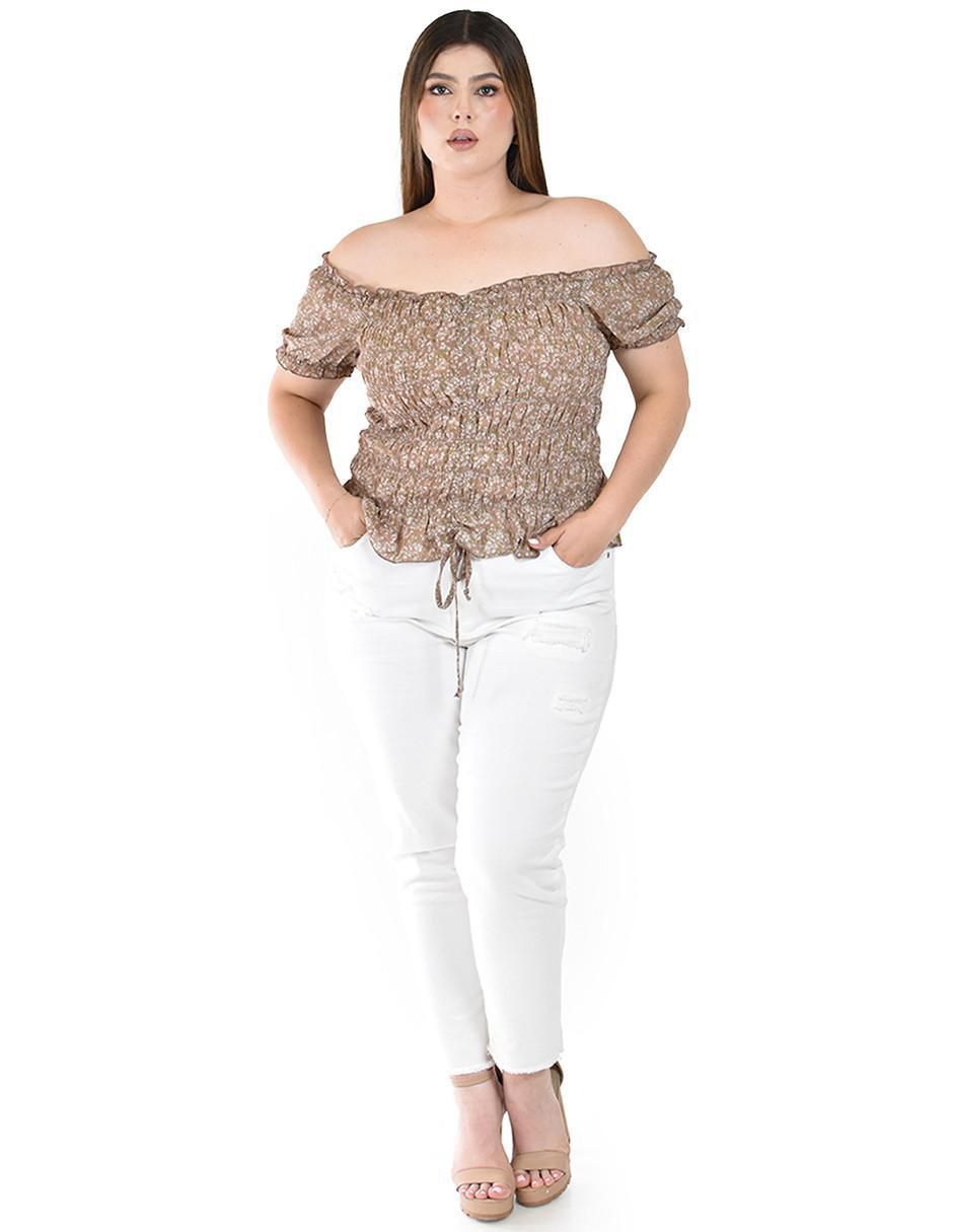 Blusa manga corta para mujer 10